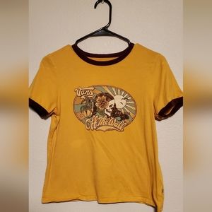 Yellow Vans Skull T-shirt